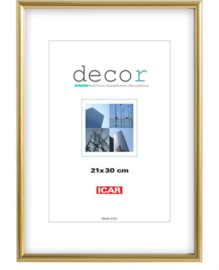 Kunststof Fotolijst Decor Goud 21X30 CM