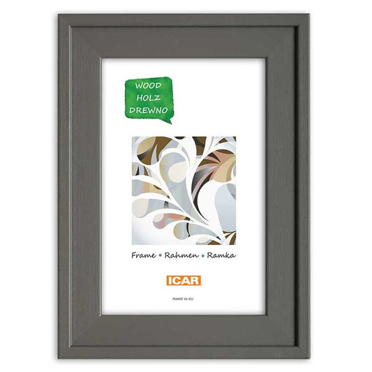 Houten Fotolijst Mokka Donkergrijs 15X21 CM