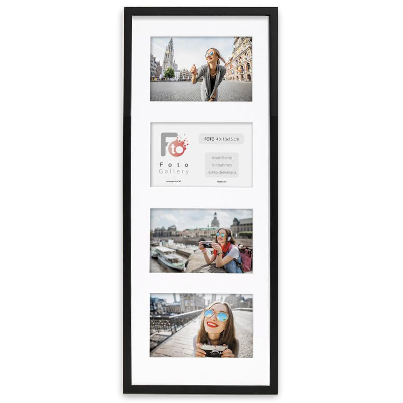 Fotogalerij Hout Zwart 20X55 CM