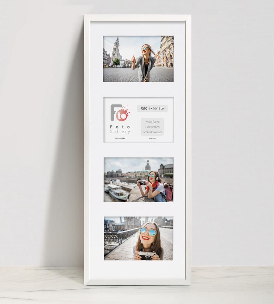 Fotogalerij Hout Wit 20X55 CM