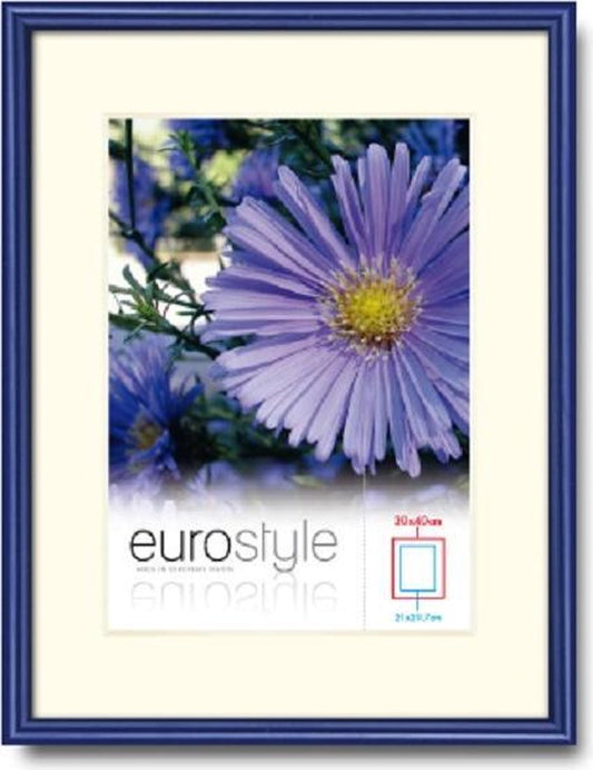 Kunststof Fotolijst Metallic Blauw 21X29,7 CM